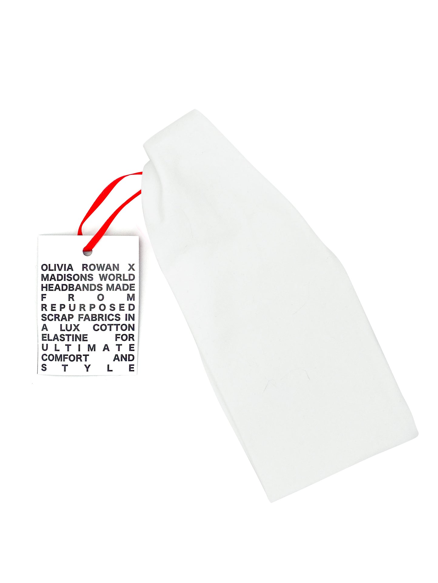 Olivia Rowan x Madison Headband - White