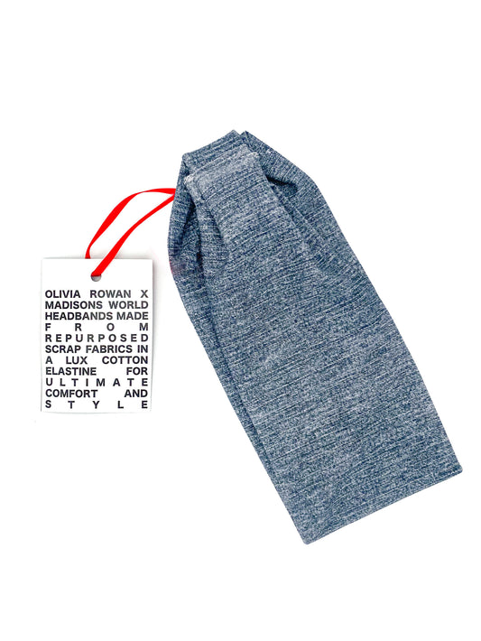 Olivia Rowan x Madison Headband - Denim Print