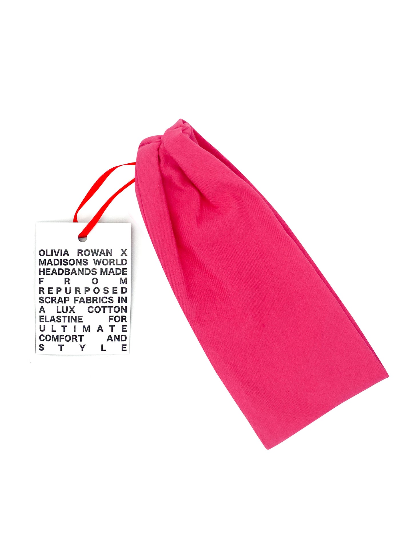 Olivia Rowan x Madison Headband - Hot Pink