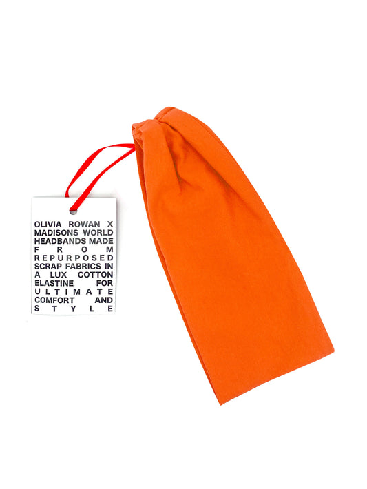 Olivia Rowan x Madison Headband - Orange